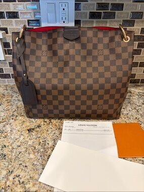 Louis Vuitton GRACEFUL PM Damier Ebene